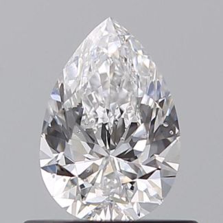 0.50 Carat Pear D SI2 - VG GIA Natural Diamond