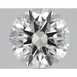 2.01 Carat Round I VVS1 EX GIA Natural Diamond