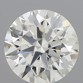 0.59 Carat Round H VS1 EX IGI Natural Diamond