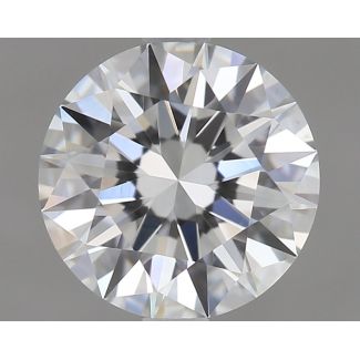 0.7 Carat Round F VS2 EX GIA Natural Diamond