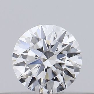 0.18 Carat Round D VS1 EX VG GIA Natural Diamond