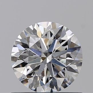 0.62 Carat Round E VS2 VG EX GIA Natural Diamond