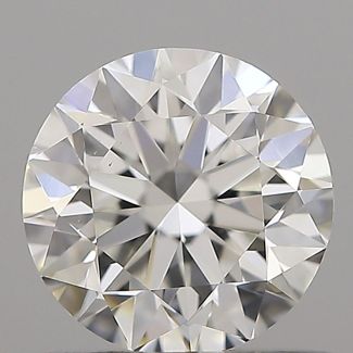 0.7 Carat Round F VS2 VG EX GIA Natural Diamond