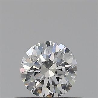 0.30 Carat Round E SI1 EX VG GIA Natural Diamond