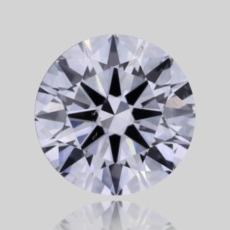 0.9 Carat Round H SI1 EX GIA Natural Diamond