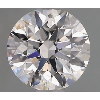 1.09 Carat Round G SI1 EX GIA Natural Diamond