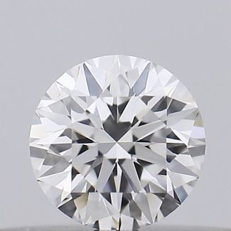 0.19 Carat Round F VS1 EX GIA Natural Diamond