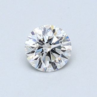 0.5 Carat Round D VS2 VG EX GIA Natural Diamond