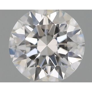 0.3 Carat Round E VS1 EX GIA Natural Diamond