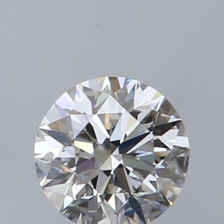 0.35 Carat Round H VS1 EX GIA Natural Diamond