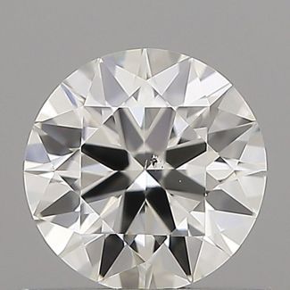 0.5 Carat Round H SI1 EX VG IGI Natural Diamond