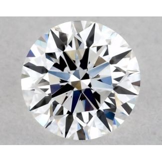 0.36 Carat Round D VVS1 EX GIA Natural Diamond