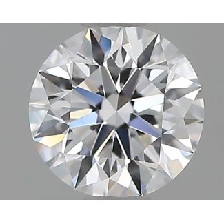 0.5 Carat Round D VVS2 EX GD GIA Natural Diamond