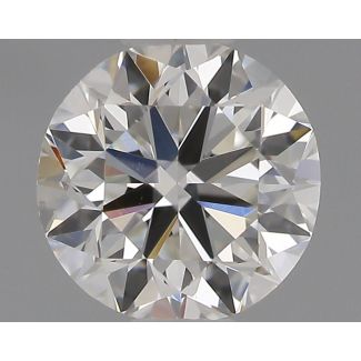 0.51 Carat Round H VS1 VG GIA Natural Diamond