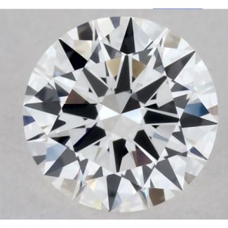 0.31 Carat Round F VVS1 EX GIA Natural Diamond