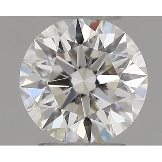 0.3 Carat Round H VVS1 EX IGI Natural Diamond