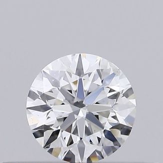 0.28 Carat Round E SI2 EX GIA Natural Diamond