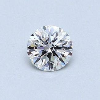 0.43 Carat Round E SI1 VG EX GIA Natural Diamond