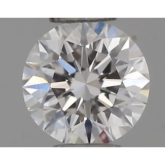 0.23 Carat Round D VVS1 VG EX GIA Natural Diamond