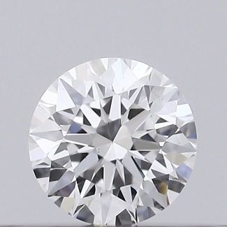 0.20 Carat Round D VS1 EX GIA Natural Diamond