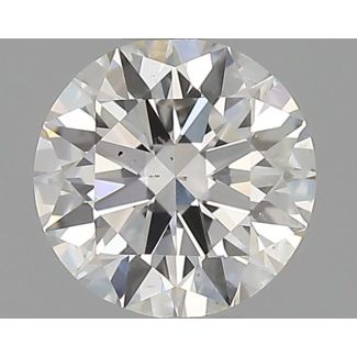 0.46 Carat Round G VS2 EX GIA Natural Diamond