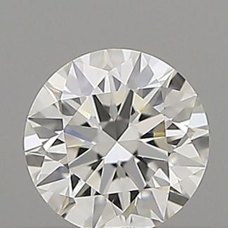 0.18 Carat Round F VVS1 EX GIA Natural Diamond