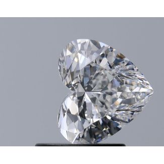 1.02 Carat Heart D VS1 - EX GIA Natural Diamond