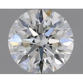 0.3 Carat Round F IF EX GIA Natural Diamond