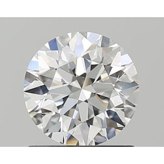 1.01 Carat Round E VS2 EX GIA Natural Diamond