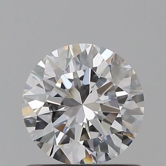 0.7 Carat Round D VVS2 EX GIA Natural Diamond