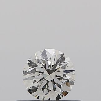 0.30 Carat Round J SI1 EX GIA Natural Diamond