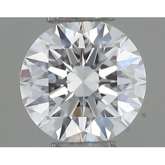 0.24 Carat Round E VVS2 EX VG GIA Natural Diamond