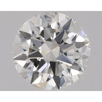 0.9 Carat Round G VVS1 EX VG GIA Natural Diamond