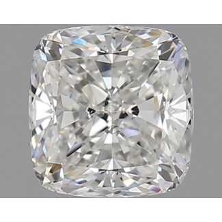 1.0 Carat Cushion Brilliant F VS1 - EX GIA Natural Diamond