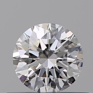 0.35 Carat Round D VS1 EX GIA Natural Diamond