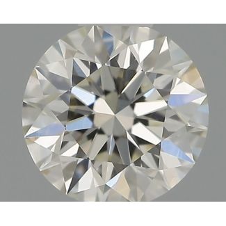 0.3 Carat Round H VS2 EX IGI Natural Diamond