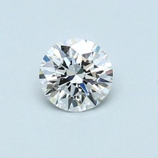 0.43 Carat Round D VS2 EX VG GIA Natural Diamond