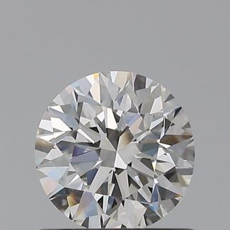 0.7 Carat Round F VVS1 EX VG GIA Natural Diamond