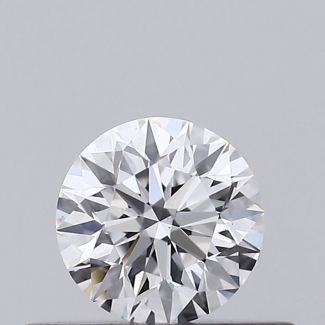 0.3 Carat Round E VS1 EX GIA Natural Diamond