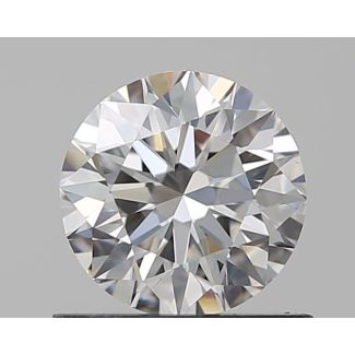 0.7 Carat Round F VS1 EX GIA Natural Diamond