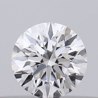 0.18 Carat Round D VVS1 EX GIA Natural Diamond