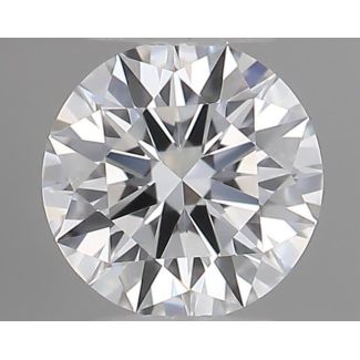 0.22 Carat Round E VVS1 EX GIA Natural Diamond