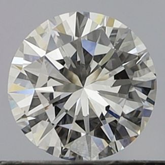 0.4 Carat Round D VS2 VG EX GIA Natural Diamond