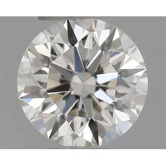 0.3 Carat Round H VVS1 EX IGI Natural Diamond