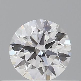 0.36 Carat Round D VVS1 EX GIA Natural Diamond