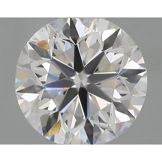 0.4 Carat Round D VS1 VG EX IGI Natural Diamond