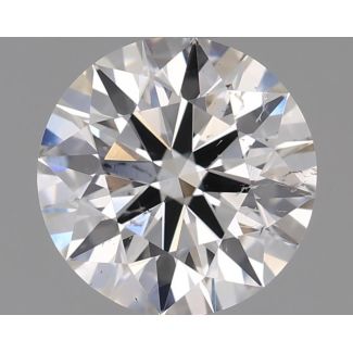 1.0 Carat Round E SI2 EX VG GIA Natural Diamond