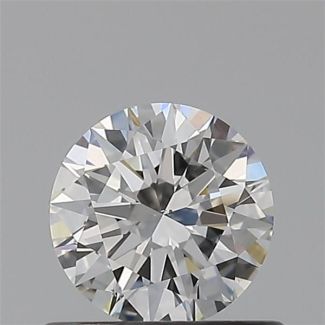 0.50 Carat Round G VS2 EX GIA Natural Diamond