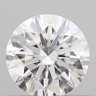 0.37 Carat Round D SI1 VG EX GIA Natural Diamond