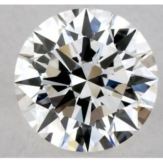 0.4 Carat Round G VVS2 EX GIA Natural Diamond